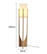 Wood Pendant Light LED Soft Ambient Glow for Living Room - OpalDwell