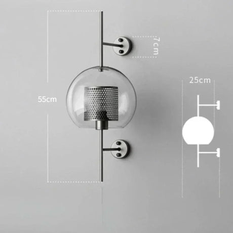 Wall mounted light fixture for commercial or home spaces