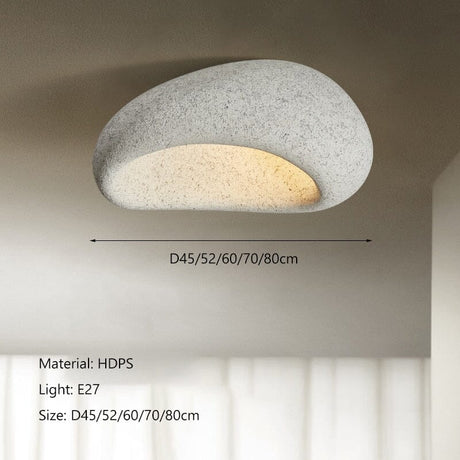 Fabric Ceiling Light 60cm Diameter Option
