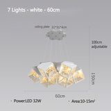 Acrylic Chandelier for Living Room Accent