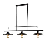 pipe erected ceiling light installation