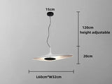 resin pendant lamp with iron finish for kitchen decor
