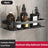 Corner bathroom shelf for everyday bathroom use - toiletry storage capacity