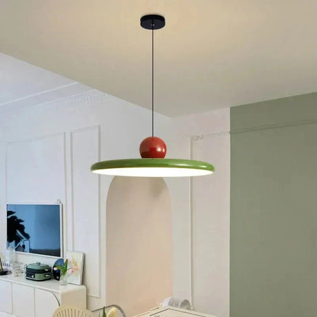 Iron Pendant Light with Cream Finish for Kitchen