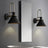 Energy-efficient wall sconce for bathroom decor