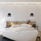 Downward light wall sconce for entryway