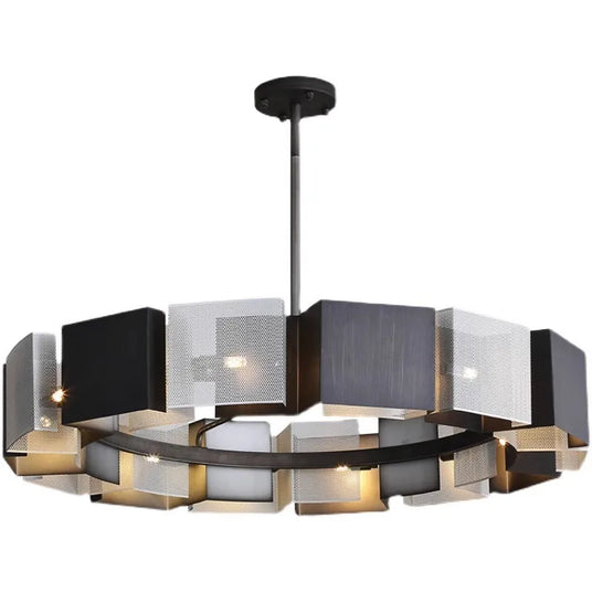 Chandelier - Glass Accent Detail
