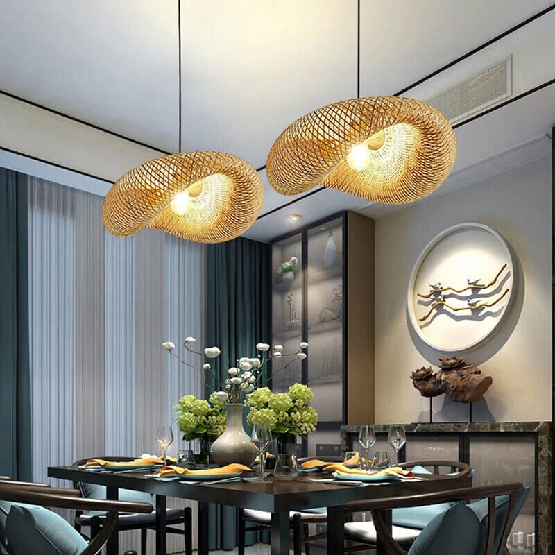 Pendant lamp for bathroom ambient lighting