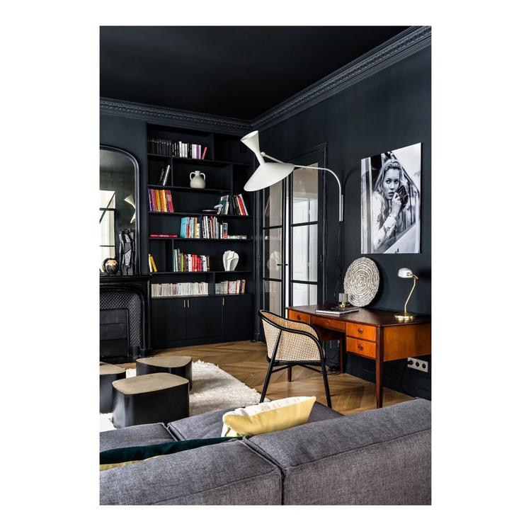 touch on/off swing arm wall lamp for study room decor
