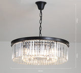 Crystal ceiling light for entryway