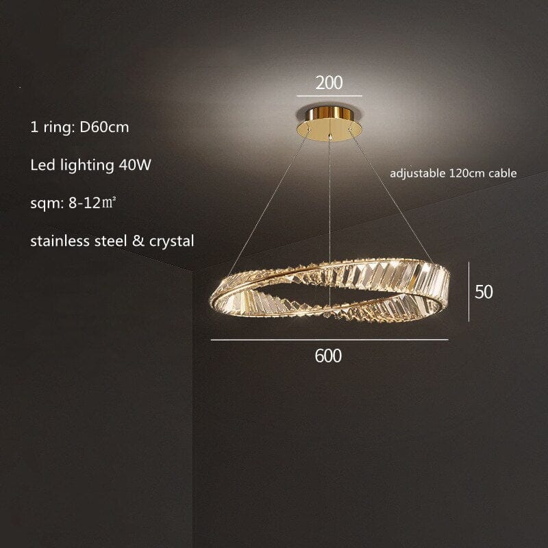 Crystal Chandelier Touch On Off Switch Convenience