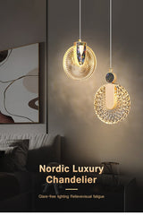 Crystal Pendant Light for Living Room and Dining Areas - OpalDwell
