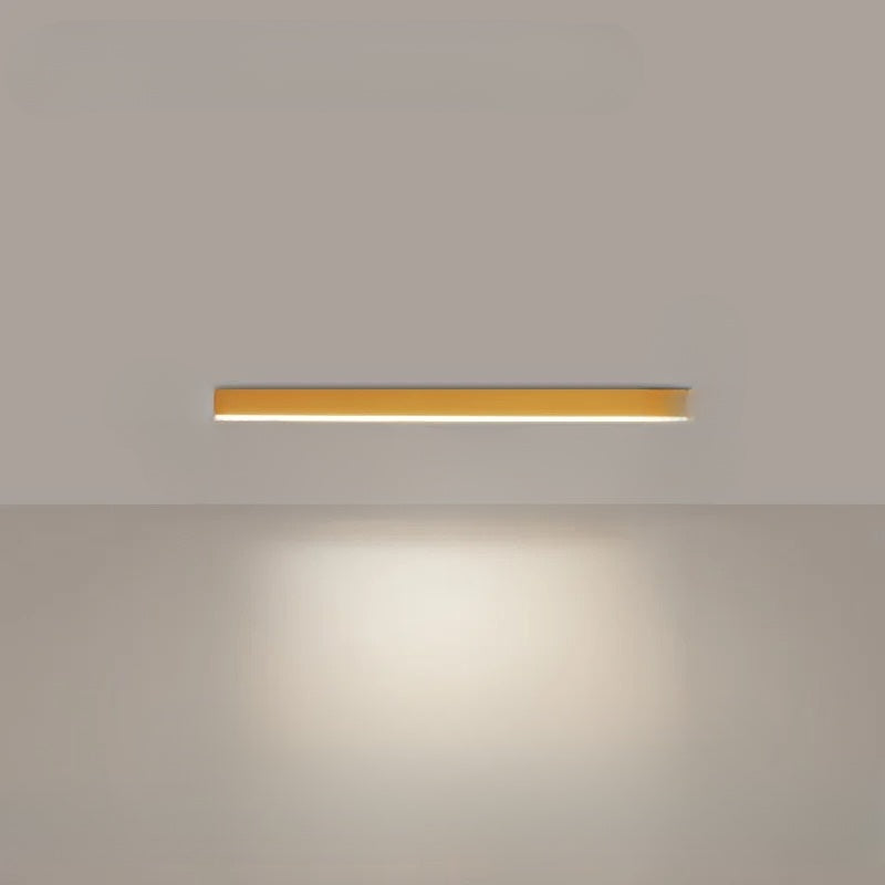 Minimal ceiling fixture for restaurant lighting