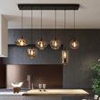 e27 led glass chandelier