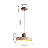 Travertine pendant light warm ambient glow scene