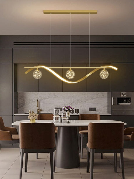 Marcelli Spiral Chandelier - Additional View 1