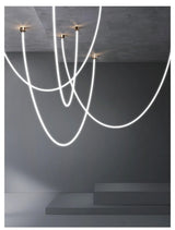 Lyra Dome Ceiling Light Bottom Angle Perspective - OpalDwell