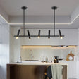remote and app controlled pendant light for open-concept kitchens