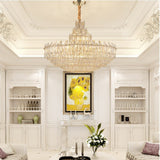 Polished Brass Chandelier for Modern Dining Rooms