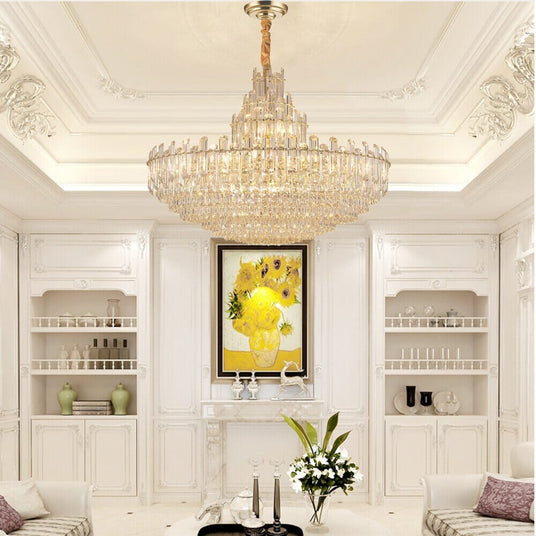 Polished Brass Chandelier for Modern Dining Rooms