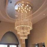 Calara Crystal Chandelier for Foyer and Staircase