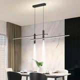 Linear Pendant Light Diffusing Warm LED Glow for Cozy Ambiance | OroDwell