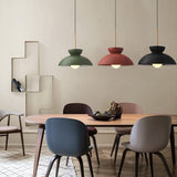 Marcelli cream resin pendant light for dining rooms