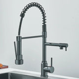 FluxSpout Dual Kitchen Mixer Tap overall product view - OpalDwell