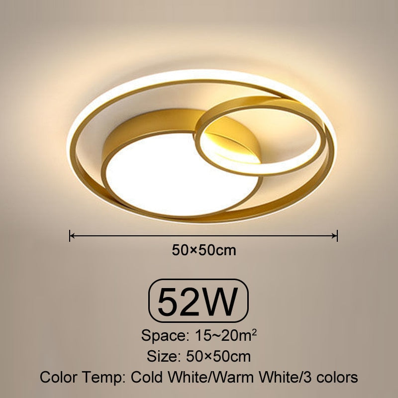 Contemporary Ceiling Light for Living Room