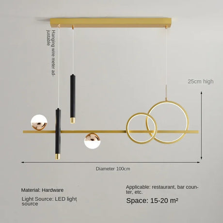 NovaLume Pendant Light – Energy-Efficient LED Design