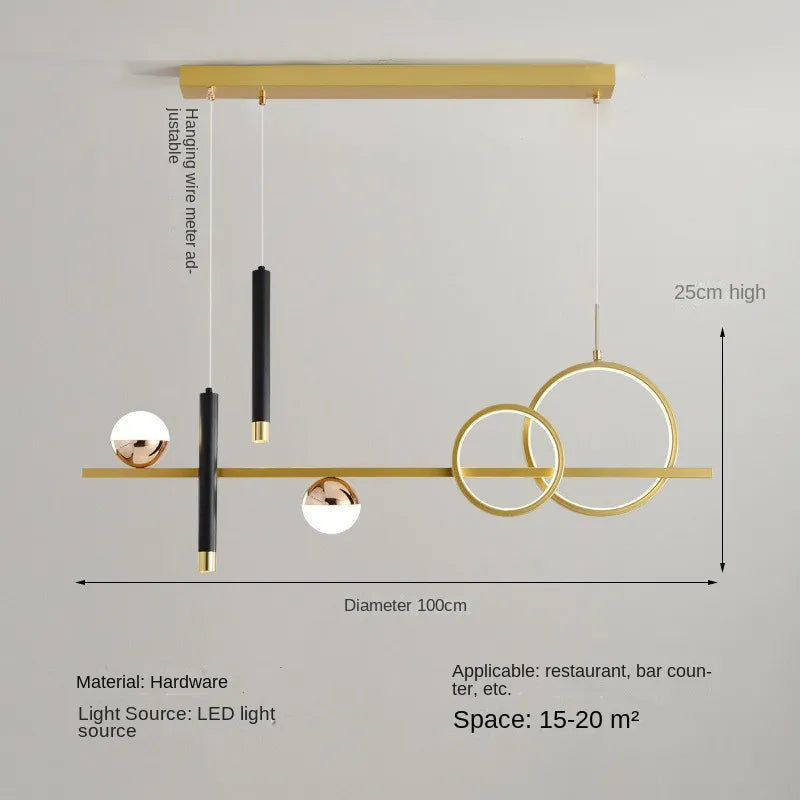 NovaLume Pendant Light – Energy-Efficient LED Design