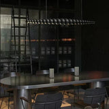 Wood Chandelier for Dining Space Ambiance