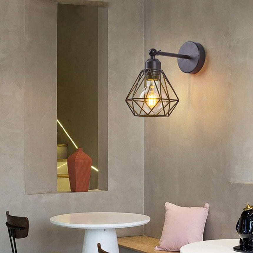 Iron Wall Lamp for Home Decor Enthusiasts