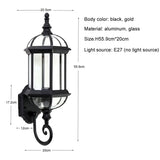 Weatherproof Wall Sconce for Porch