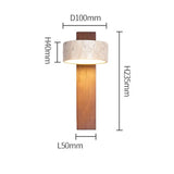 Easy installation wall sconce for hallway
