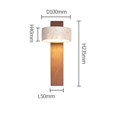 Easy installation wall sconce for hallway