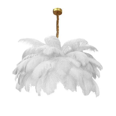 Feather Pendant Chandelier for Elegant Home Decor