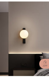 LED Wall Sconce with Acrylic Shade Detail