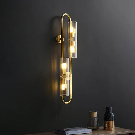 Copper body wall lamp for home decor
