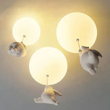 playful ceiling light for kids room