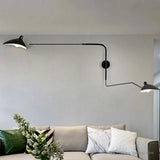 Wall sconce mounted above a reading chair