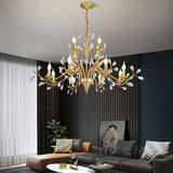 vintage-modern fusion chandelier design