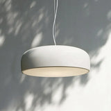 FjordLume Nordic Round Pendant Light Metal Acrylic - OpalDwell