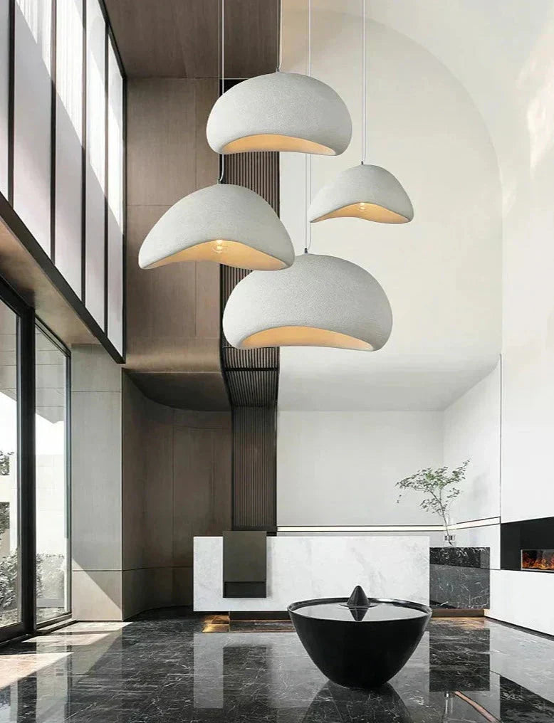 LED Chandelier with Painted Metal Finish