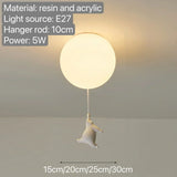 whimsical pendant lamp for kids decor