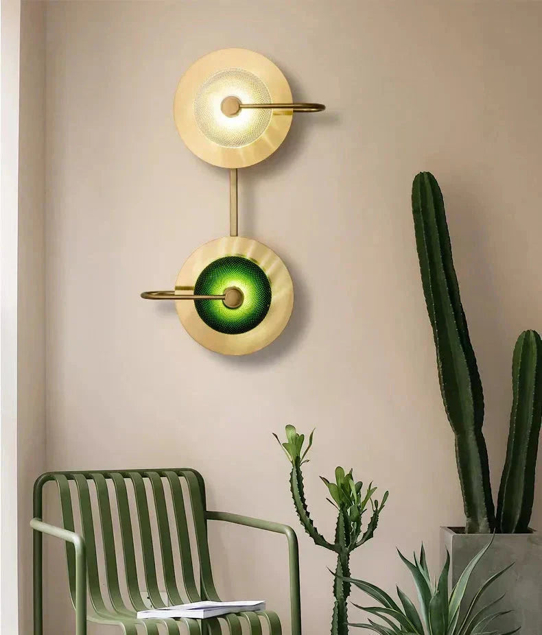 Glass Wall Sconce for bedroom