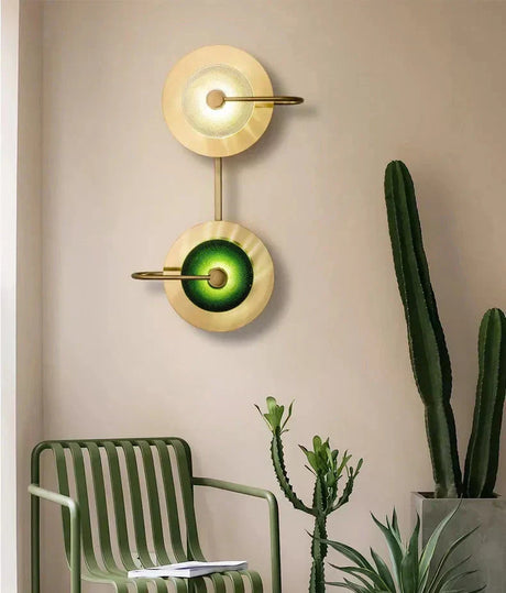 Glass Wall Sconce for bedroom
