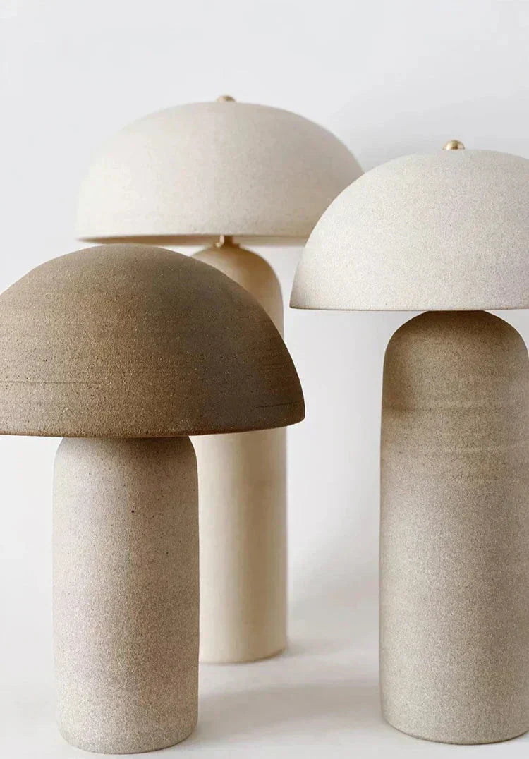Resin table lamp for modern bedroom decor