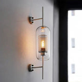 Marvento wall lamp series with plated metal finish