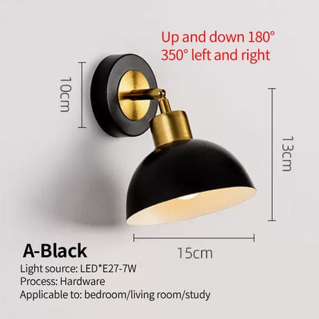 Alloy Wall Lamp Design